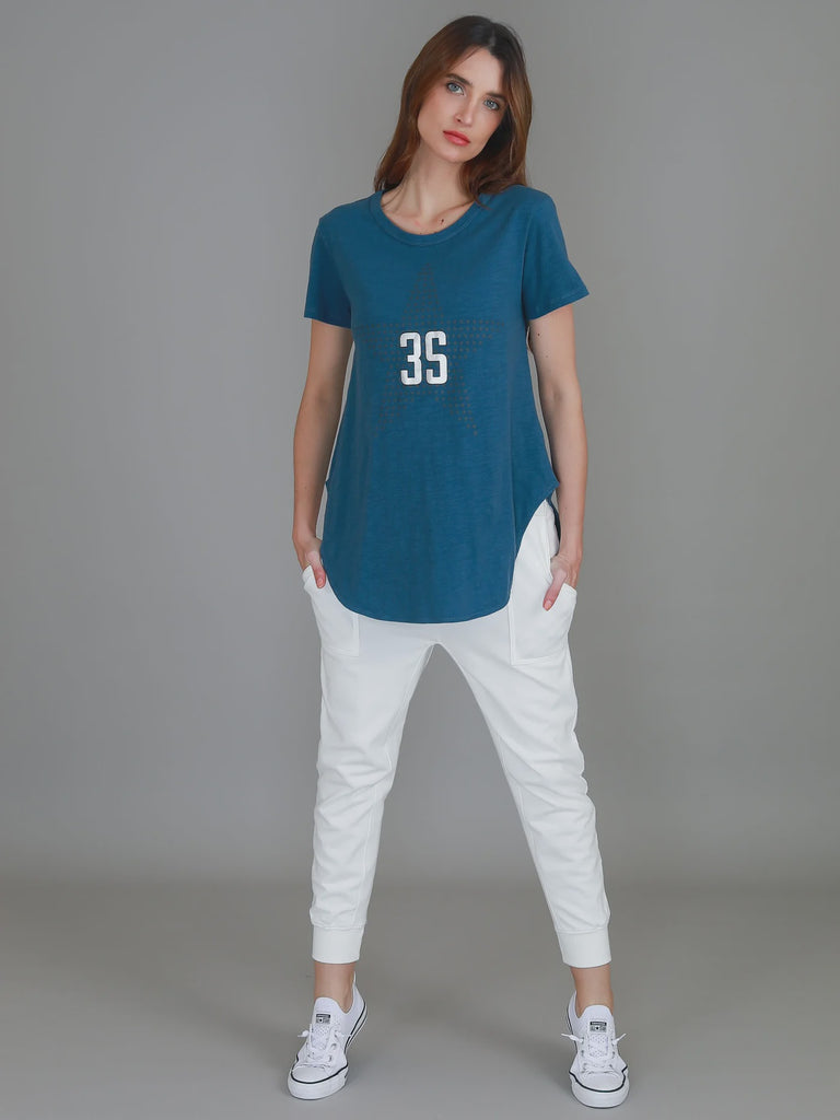 Polly Silver Star Tee
