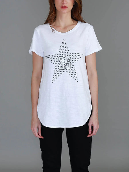 Polly Silver Star Tee