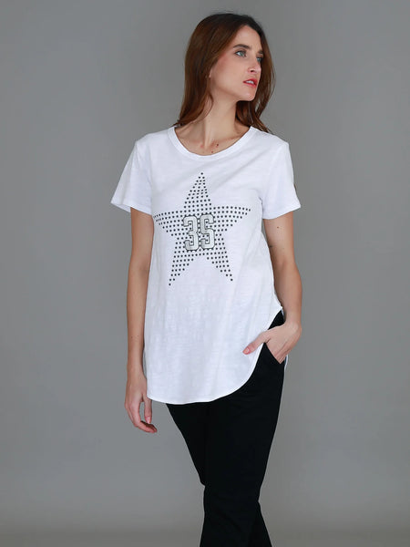Polly Silver Star Tee