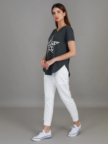 Alice Leopard Star Tee