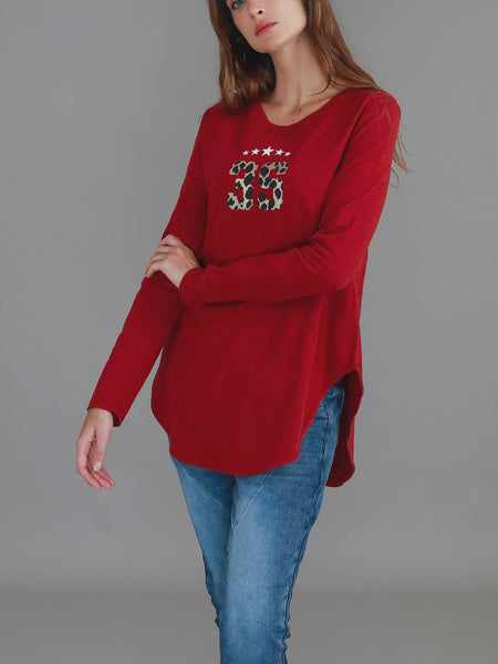 Abella 3S Leopard L/S Tee