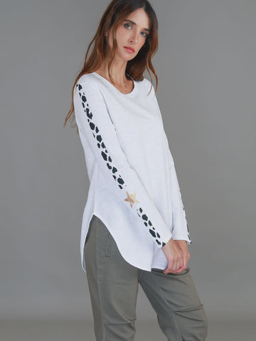 Junee Banded Leopard L/S Tee
