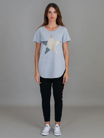Perth Stripe Star Tee