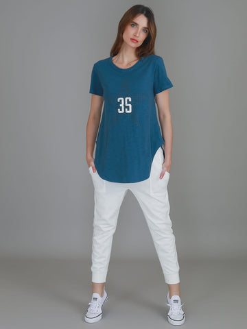 Polly Silver Star Tee