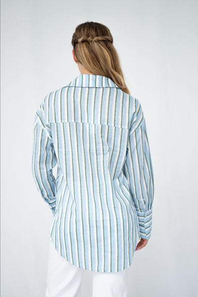Stripe Patch Shirt