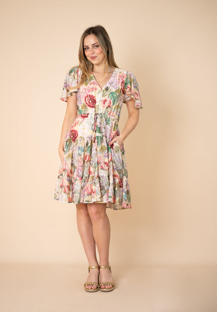 Rosy Short Dress