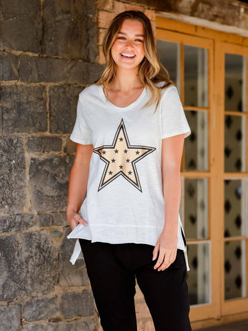 Gold Star Tee