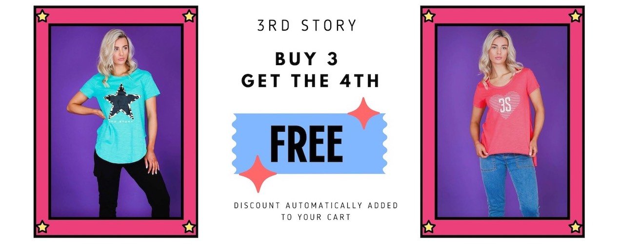 Buy 3 Get The 4th Free